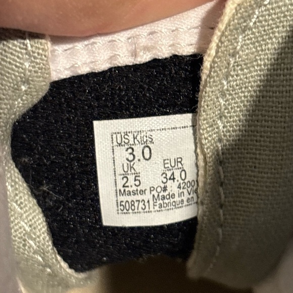 Vans Canvas High Top Checkerboard Skate Shoes Green White Zipper Youth Sz 3Y - Picture 7 of 9